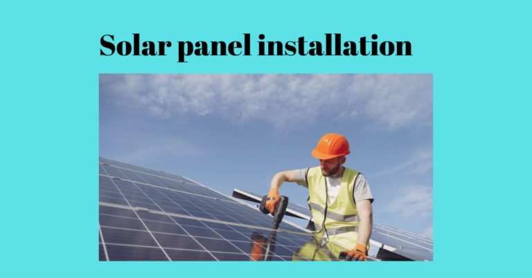 Solar Panel installation